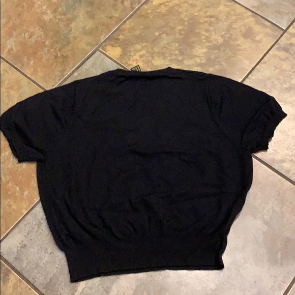 Forever 21 Womens M Sweater Cropped Short Sleeve - Picture 2 of 3